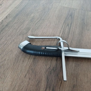 ВОЛЯ ексклюзивна шабля ручної роботи Сергія Дитюка, сталь - 65 Г кована пружино-ресорна, 54 - 56 HRC. Photo 3